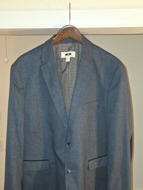 Joseph Abboud Slate Blue Two-Button Sport Coat